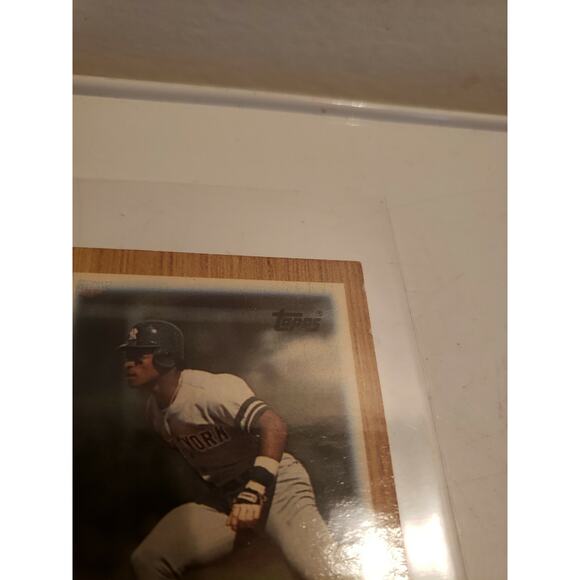 Rickey Henderson 1987 Topps Mini #64 - New York Yankees - League Leaders - Picture 2 of 4